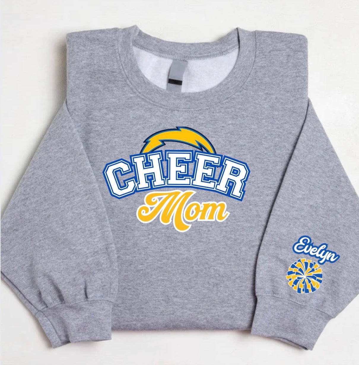 Chargers Cheer Mom