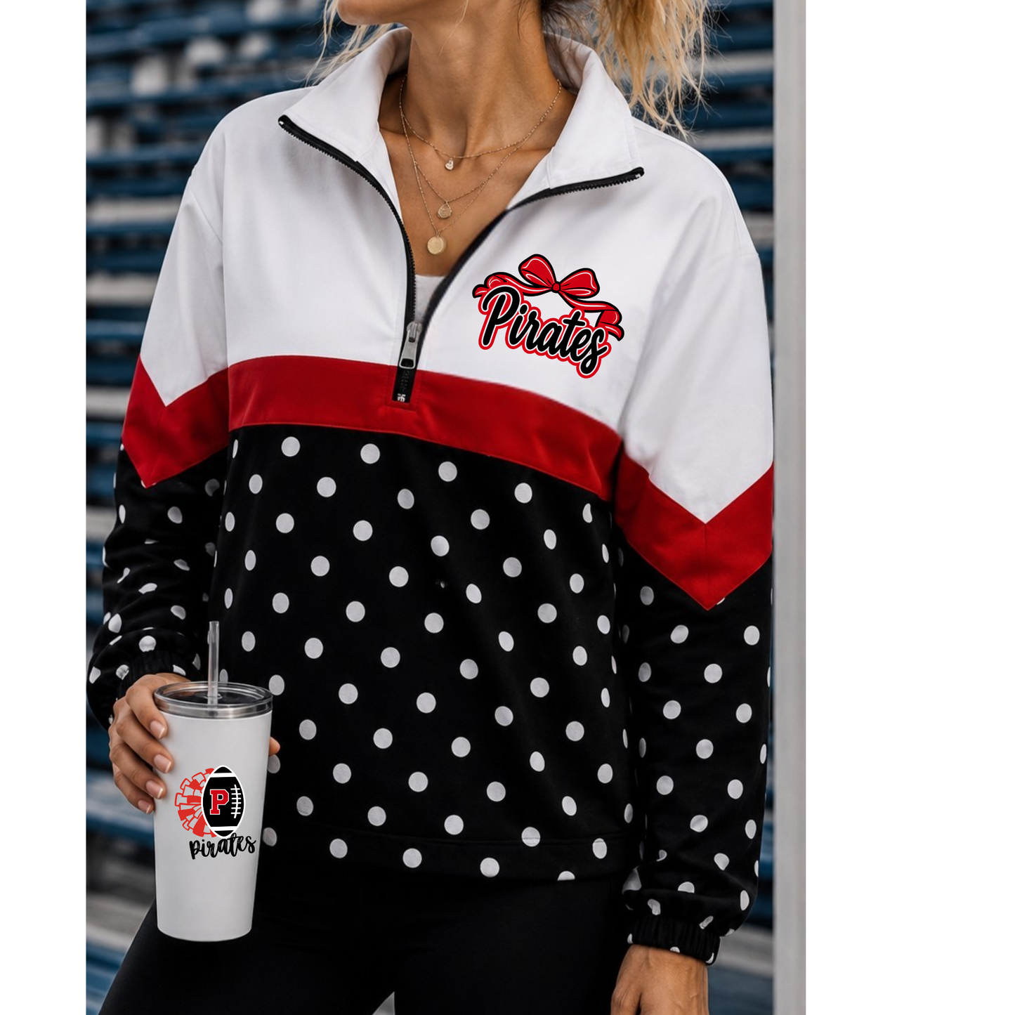 Pirates 1/4 Quarter Zip