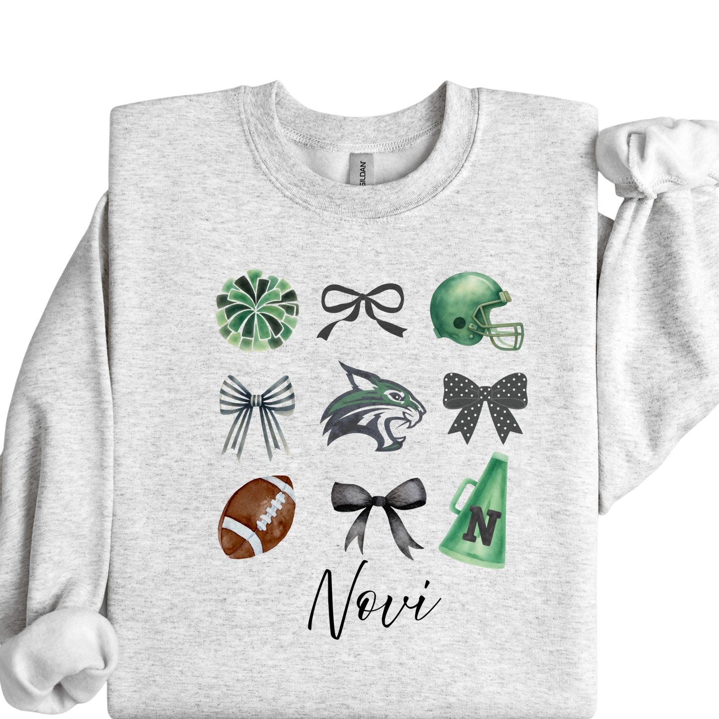 Bobcats Watercolor Sweatshirt