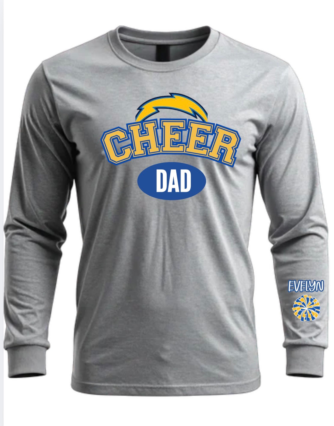 Chargers Cheer Dad