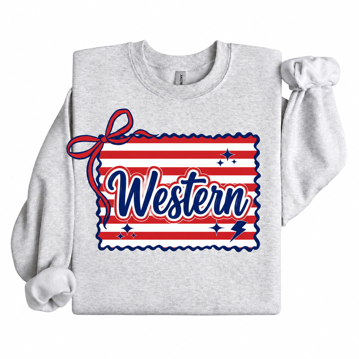 Western Preppy Crewneck
