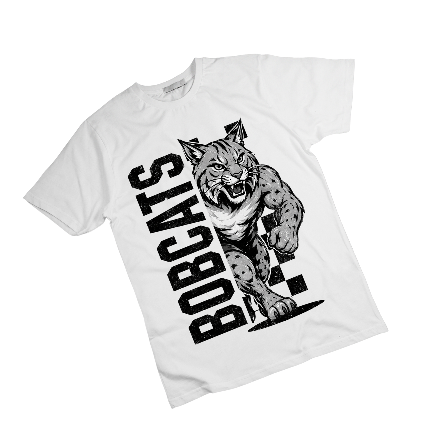 Bobcats Retro Crewneck or Tee