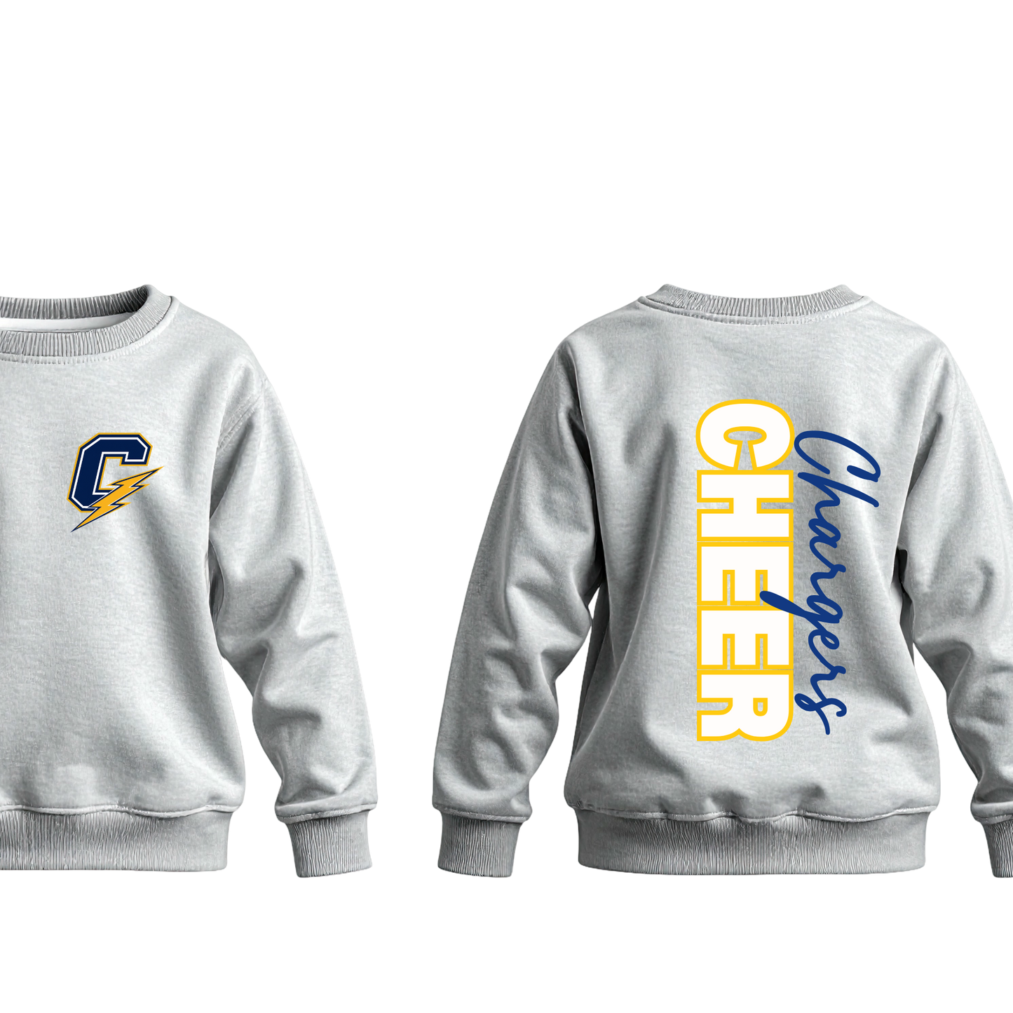 Chargers Cheer Crewneck