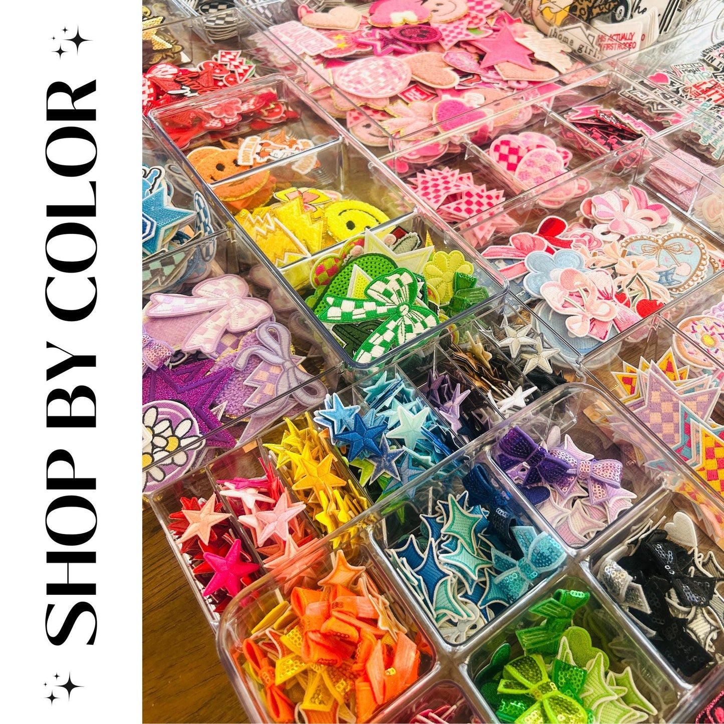 Black and White Iron On Patches - Embroidered Black and White Patches - Bundle of Patches - Iron On Patches Bulk - DIY Hat Bar