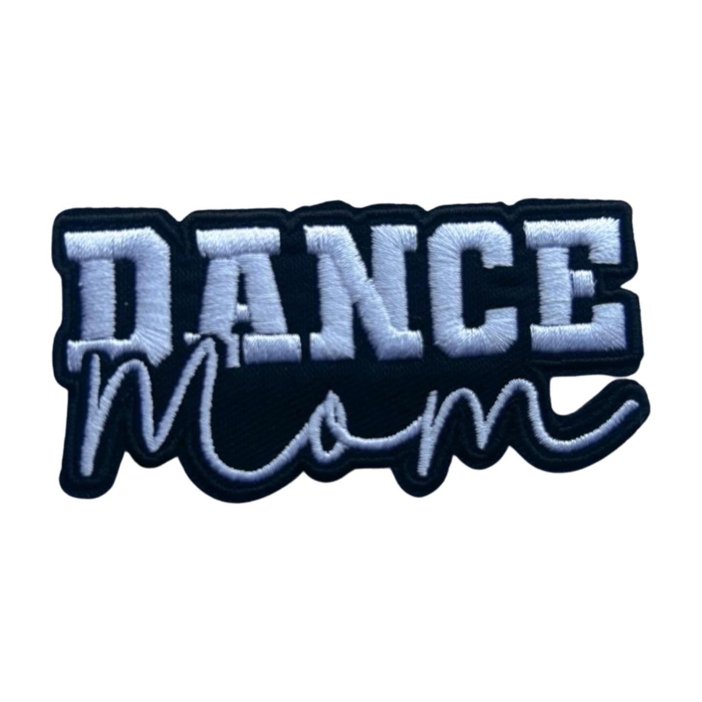 Embroidered Dance Mom Patch Bundle: Iron-On Patches for Jackets