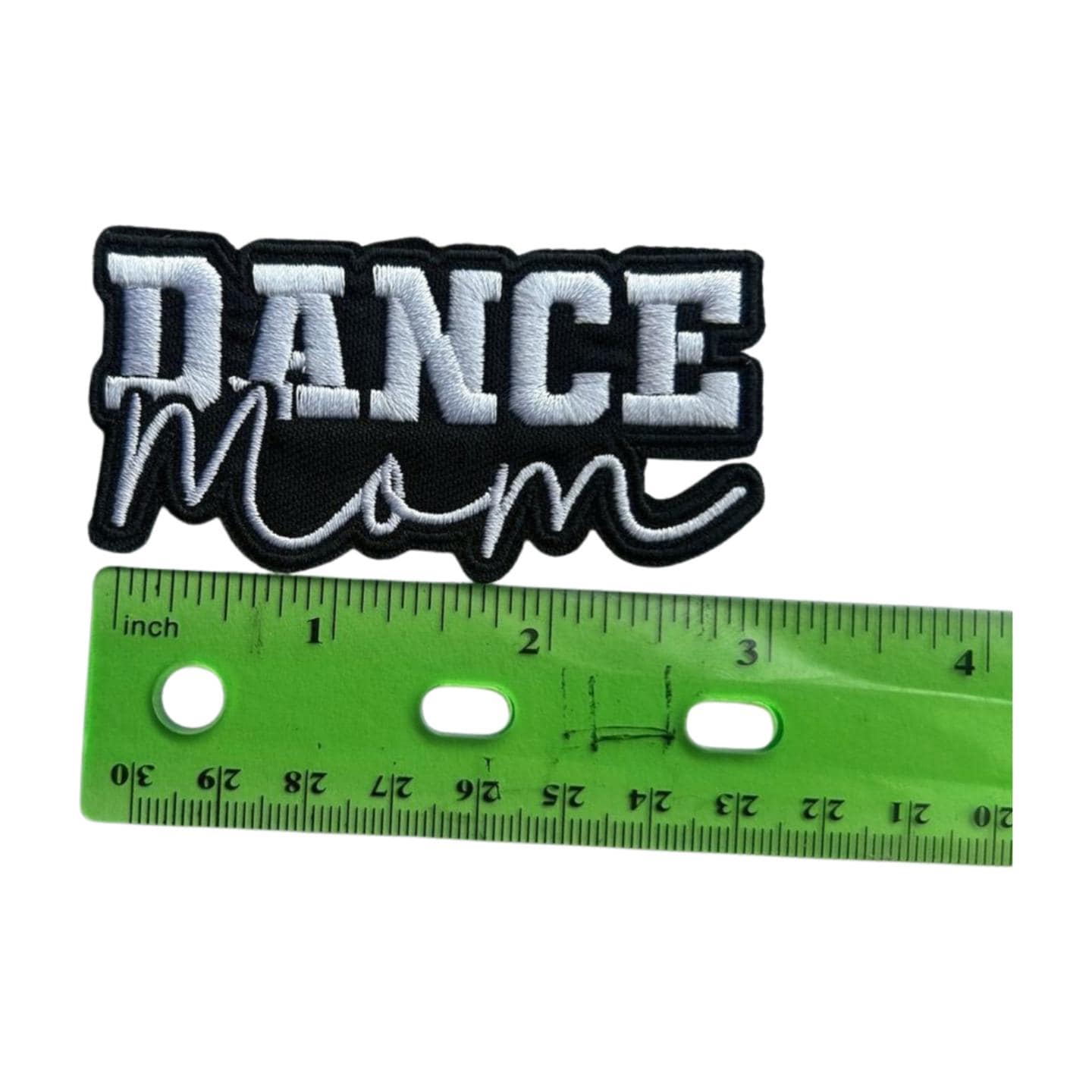 Embroidered Dance Mom Patch Bundle: Iron-On Patches for Jackets
