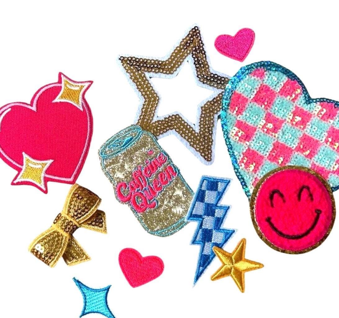 Caffeine Queen Patch, Drink Iron On Patches, Adult Patches, Energy Drink Patches, Caffeine Addict Gift