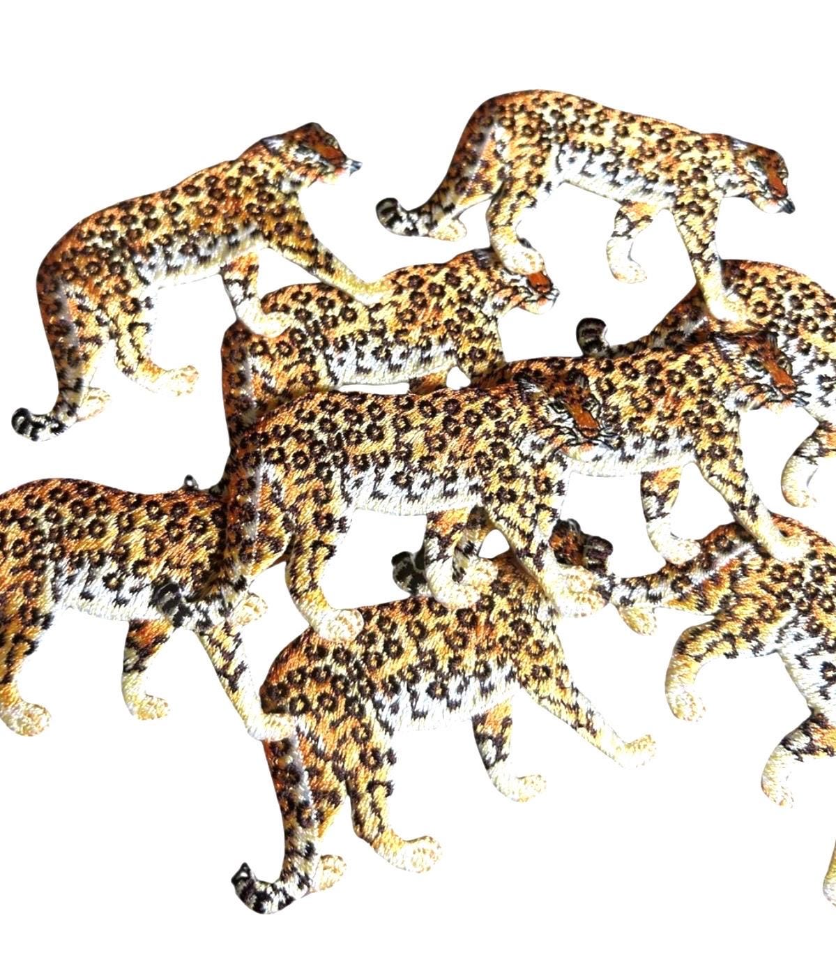 Wild and Free Iron-On Patch: Animal Print Applique