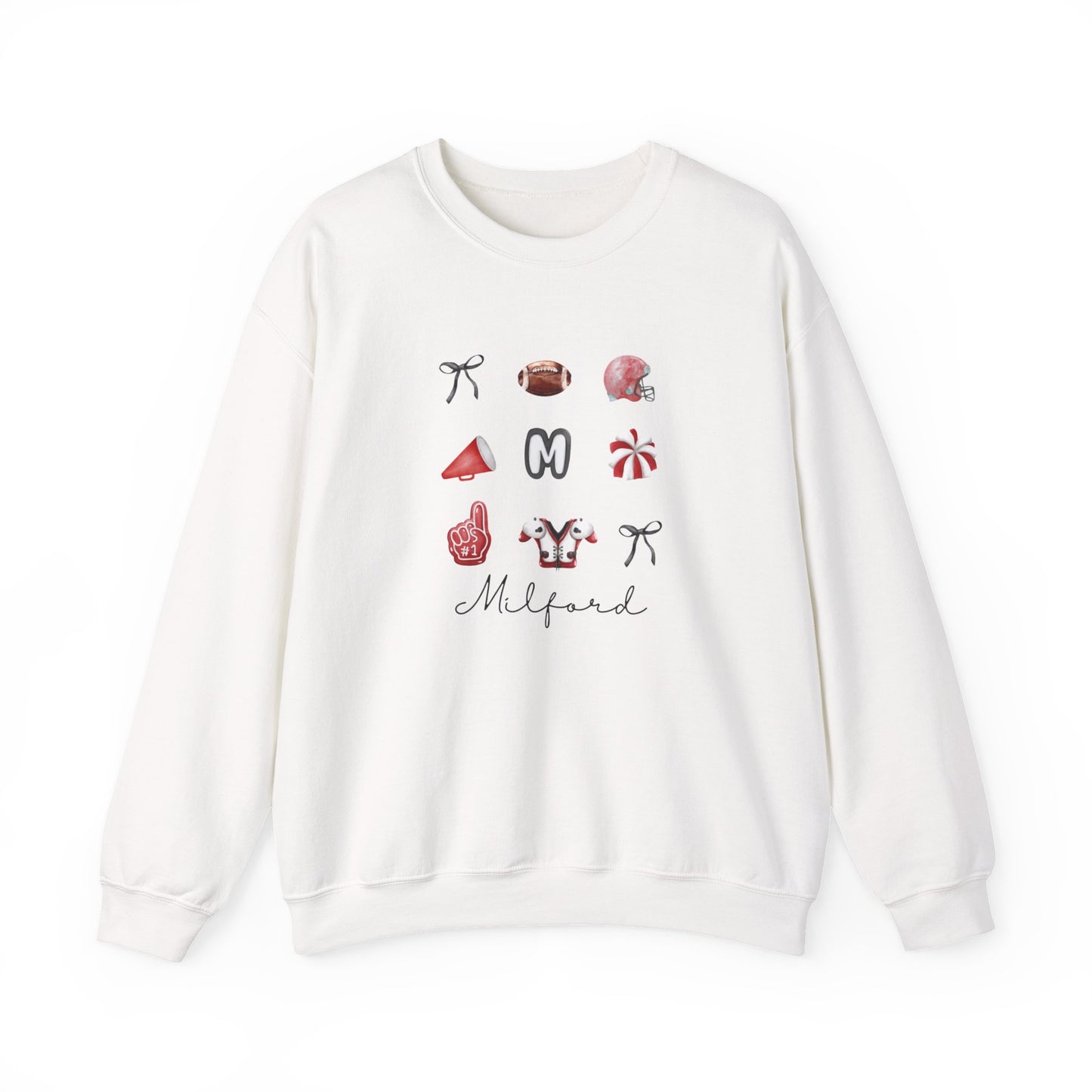 Milford Mustang Watercolor Sweatshirt