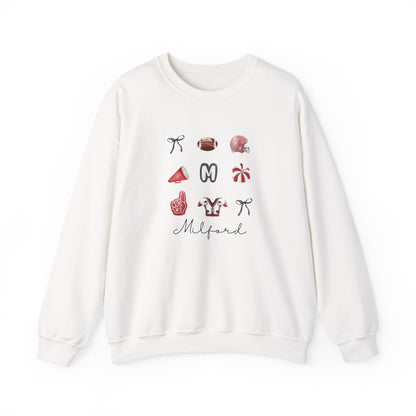 Milford Mustang Watercolor Sweatshirt