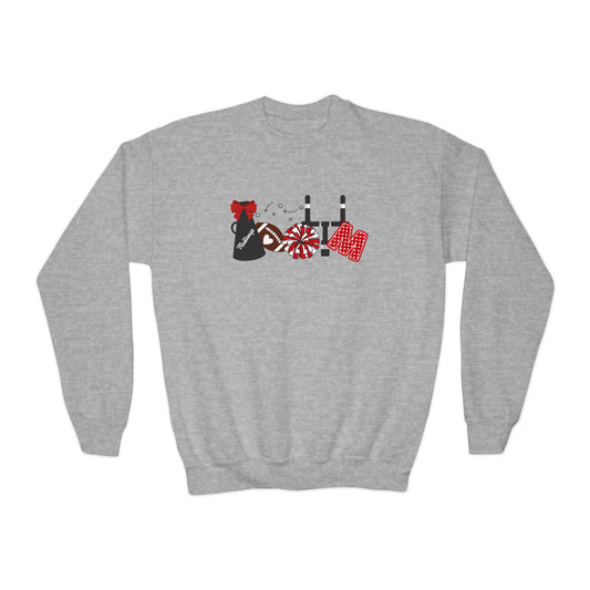 Mustangs Youth Crewneck Sweatshirt