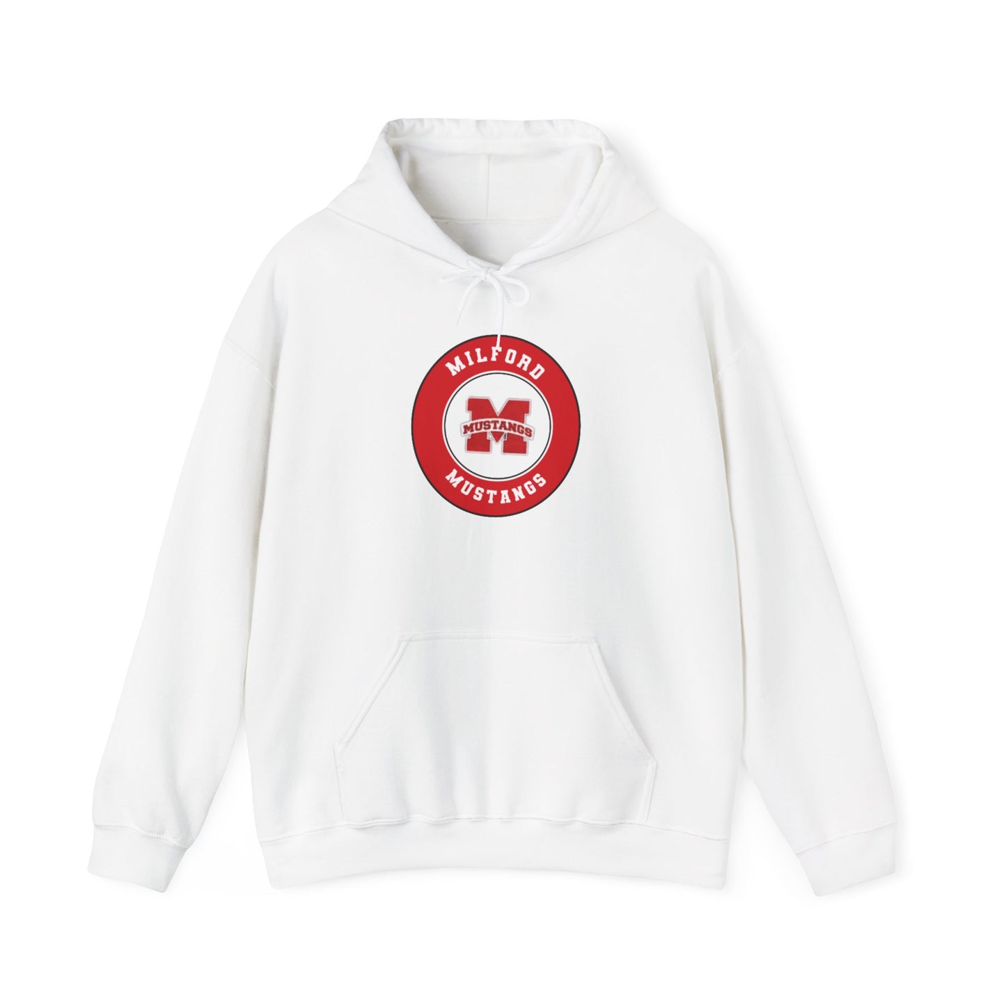 Milford Mustangs Circle Logo Hoodie
