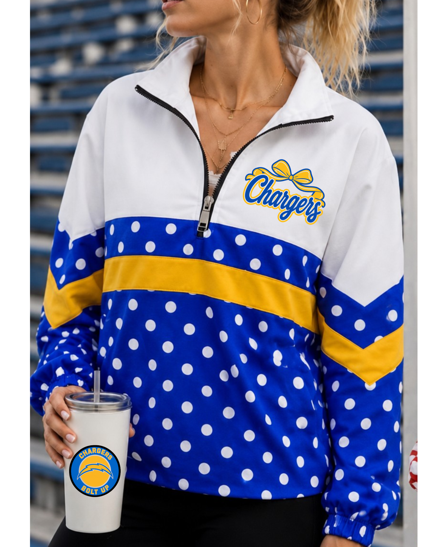 Chargers 1/4 Quarter Zip