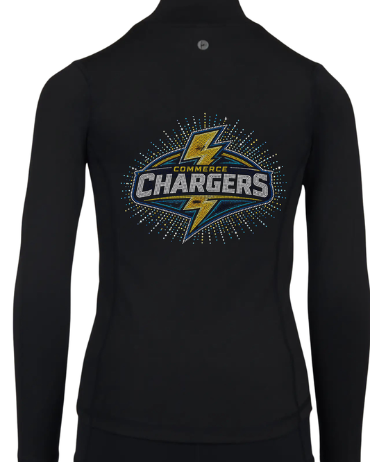 Chargers Rhinestone Athletic Jacket