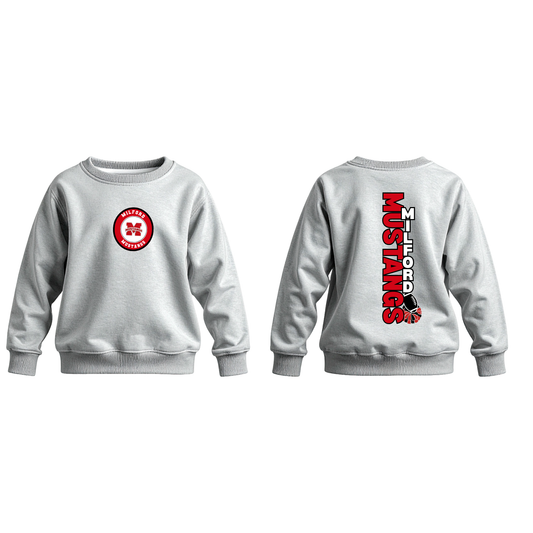 Mustangs Crewneck - Football & Cheer