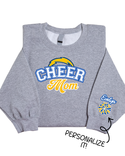 Chargers Cheer Mom- Personalized