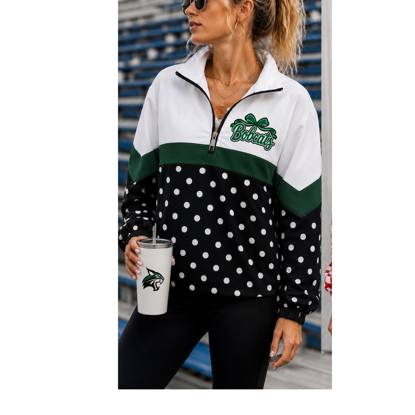 Bobcats 1/4 Quarter Zip