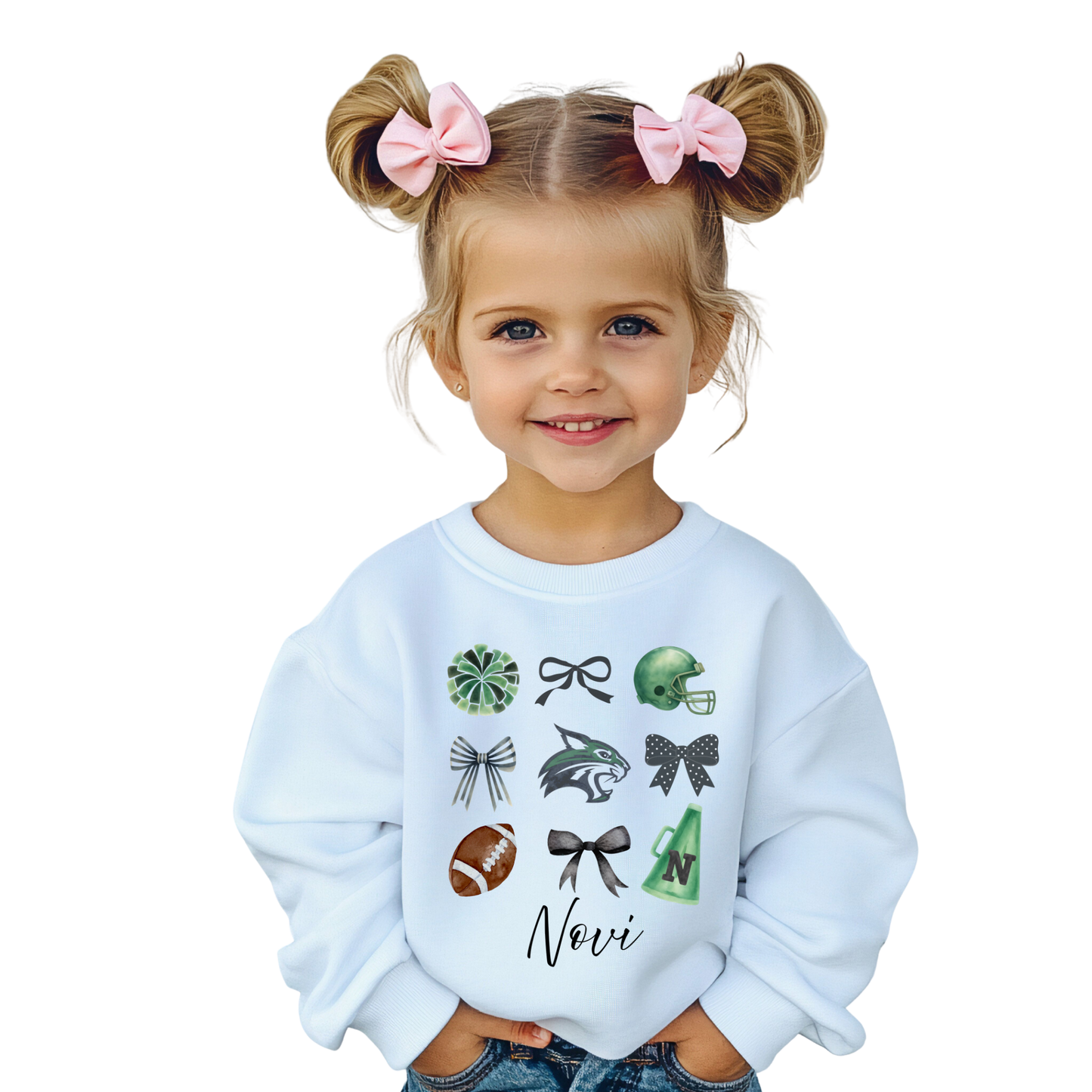 Bobcats Watercolor Sweatshirt
