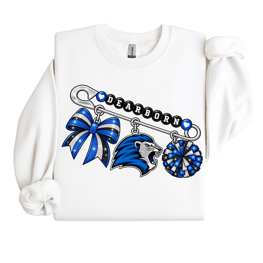 Dearborn Lions Cheerfest Charm Crewneck