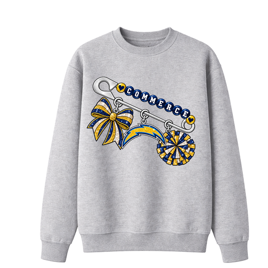 Chargers Cheerfest Charm Crewneck