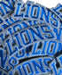 Detroit Lions 3 inch Iron On Patch