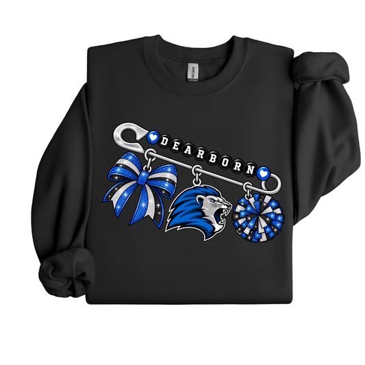 Dearborn Lions Cheerfest Charm Crewneck