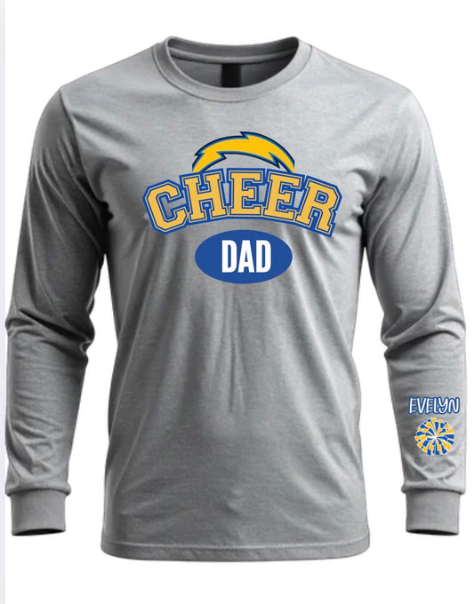 Chargers Cheer Dad