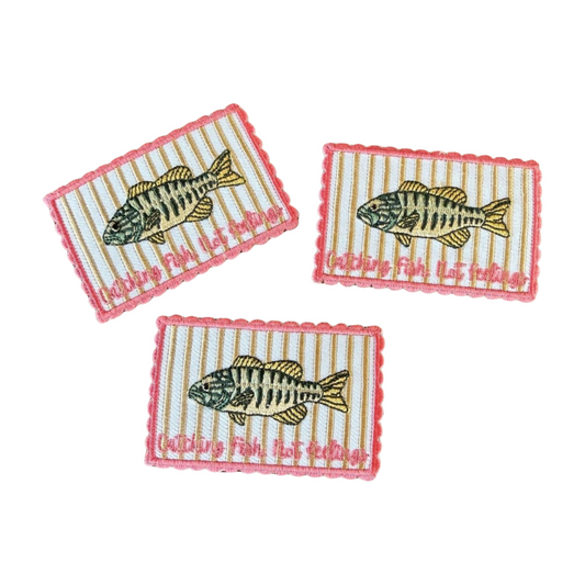 Catching Fish, Not Feelings Patch