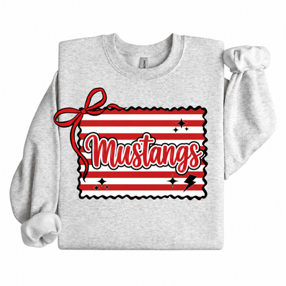 Mustangs Preppy Crewneck