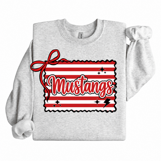 Mustangs Preppy Crewneck