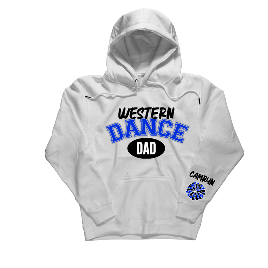 Western Dance Dad Personalized Hoodie
