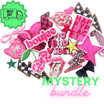 Mystery Bundle Patches - Wholesale Patches - Boujee Patch - DIY Hat Bar - Trendy Patches - Backpack Patches
