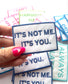 Funny Saying Iron-On Patch: Embroidered & Chenille Designs
