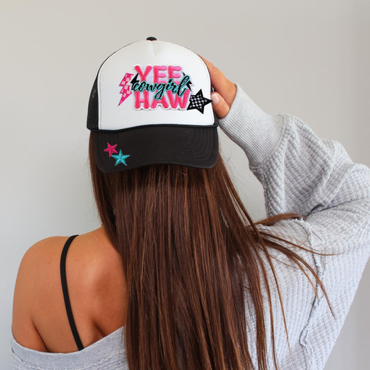 Trendy Lightning Bolt Iron On Patches: Hat Bar Trucker Hat Embellishments