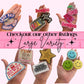 Dance Mom Embroidered Iron-On Patch Bundle: Star, Lightning Bolt, Bow