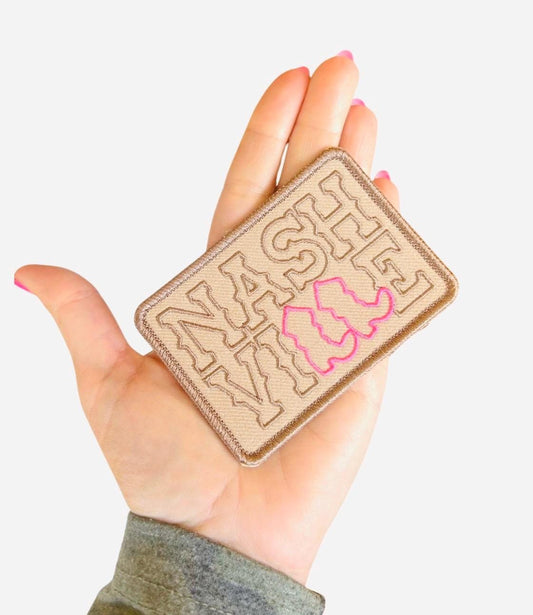 Nashville Iron-On Patch: Western Boots, Cowgirl Style