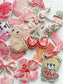 Girly Patches- Pink Patches - Coquette Patches - Backpack Patches - Aesthetic Patches - Girly Iron Patches - Jacket Patches