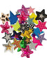 Star Patches - Iron On Bulk Patches -  Star Embroidered Patches - Assorted Filler Patches - Backpack Patches - Iron On Star Patches
