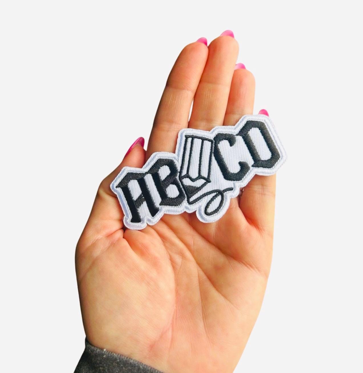 ABCD Embroidered Iron On Patch - Teacher Kindergarten Patch