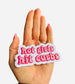 Hot Girls Hit Curbs Patch: Funny Iron On Patch for New Drivers