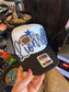 Chenille Football Iron On Patch: Embroidered Sports Applique