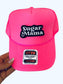 Sugar Mama Iron On Patch: Funny Trucker Hat Applique