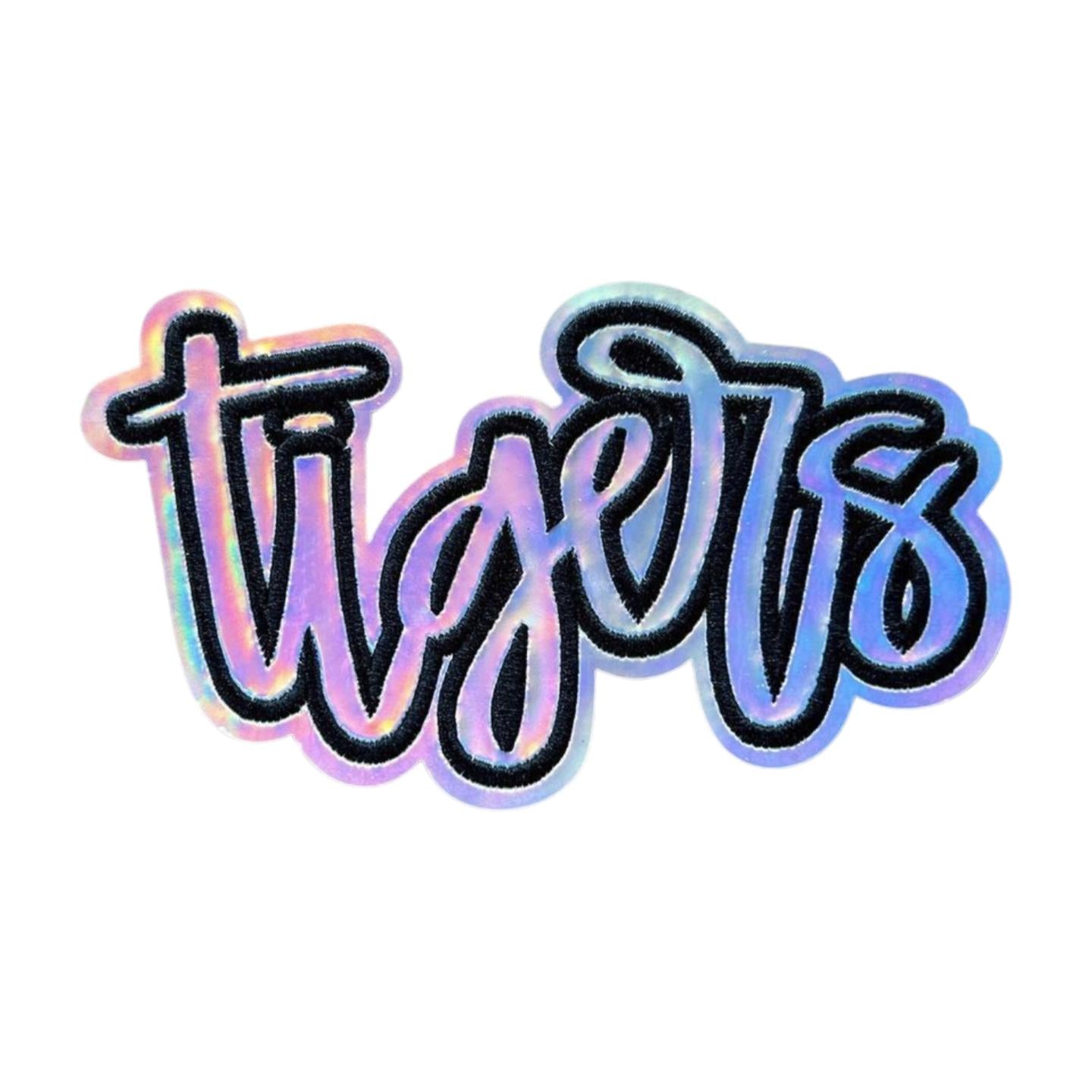 Detroit Tigers Patch: Embroidered Baseball Applique
