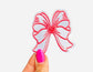 Iron-On Bow Patches: Assorted Colors, Sizes 1-3"