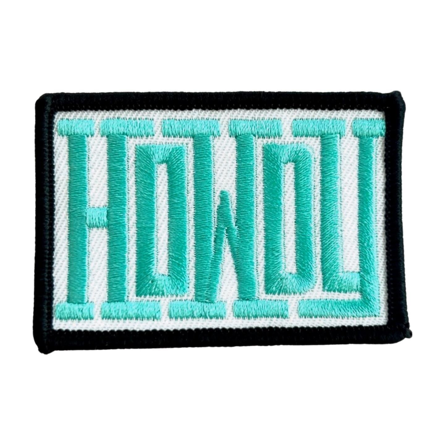 Western Iron On Patches: Cowgirl, Howdy, Y'all