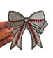 Baseball Iron-On Patch: Mama, Mom, Bow - DIY Apparel