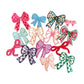 Iron-On Bow Patches: Assorted Colors, Sizes 1-3"