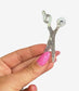 Hairstylist Iron-On Patches: Scissor, Blowdryer, Cosmetology