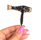 Hairstylist Iron-On Patches: Scissor, Blowdryer, Cosmetology