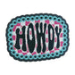 Western Iron On Patches: Cowgirl, Howdy, Y'all